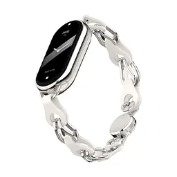 Ремінець до фітнес браслета Armorstandart Chain Wristband для Xiaomi Smart Band 10/9/8 Silver (ARM86889)