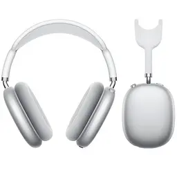 Бездротові накладні навушники Hoco W65 Plus, ANC, BT5.4, AUX, 400mAh, 45h, Silver - мініатюра 2