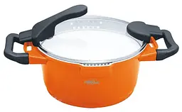 Каструля Barton Steel BS-4024-orange 3,8 л 24 см оранжева