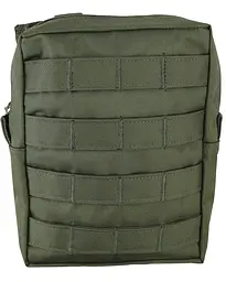 Підсумок Kombat UK Large Molle Utility Pouch Оливковий (1000-kb-lmup-olgr) - мініатюра 2