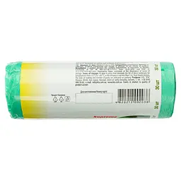 Уцінка. Пакети для сміття Помічниця Supreme Eco Friendly з ручками 35 л 30 шт.  - мініатюра 3