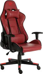 Геймерське крісло GT Racer чорне з червоним (X-2317 Black/Wine Red) - мініатюра 8