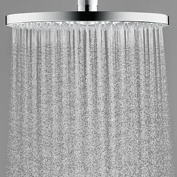 Верхній душ Hansgrohe Raindance Select S 240 2jet з тримачем зі стелі хром/білий 26467400, Хром - мініатюра 4