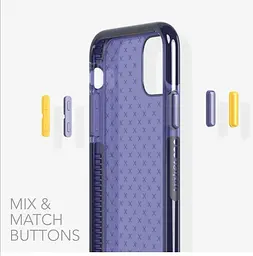 Протиударний силіконовий чохол Tech21 Evo Check для iPhone 11 (6.1") Indigo - мініатюра 7