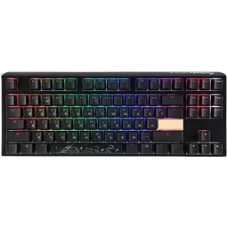 Клавіатура Ducky One 3 TKL Cherry MX Blue UA RGB Black (DKON2187ST-CUAPXCLAWSC1)