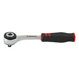 Трещотка Wurth Zebra 1/4" 72 зубца с поворотным диском L135 мм (07120140)