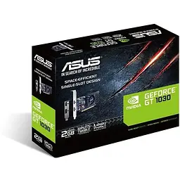 Відеокарта Asus GeForce GT 1030 Low Profile 2GB (GT1030-2G-BRK) - мініатюра 2