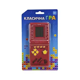 Дитяча інтерактивна іграшка Класична гра Тетріс 725-60(Red) червоний
