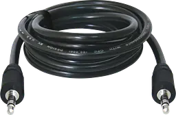 Кабель AUX Audio 3.5мм M/M 1.5м JACK01-05 чорний Defender - мініатюра 2
