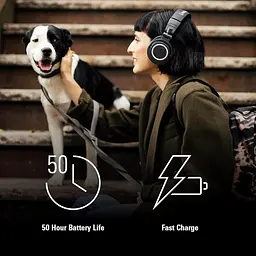 Навушники Audio-Technica ATH-M50xBT2 Black - мініатюра 3