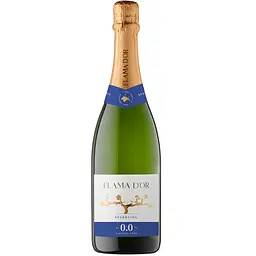 Вино ігристе Flama d'Or Sparkling Alcohol Free біле 0.0% 0.75 л