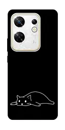 TPU чохол Demsky Lazy cat для Infinix Zero 30 4G