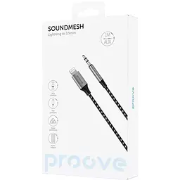 Кабель Proove SoundMesh Lightning to 3.5mm 1m (ACSM00004801) [168168] - мініатюра 2
