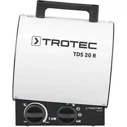 Теплова гармата електрична Trotec TDS 20 R 3 кВт 411 м³/год (123541) - мініатюра 3