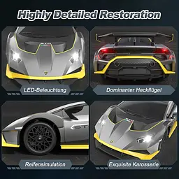 Автомобіль з дистанційним керуванням Lamborghini RC Drift Car, 1:18 4WD Високошвидкісний RC Дрифт-кар - мініатюра 7