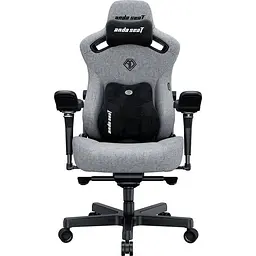 Крісло ігрове Anda Seat Kaiser 3 Pro Size XL Grey Fabric - мініатюра 4