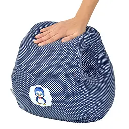 Подушка для годування Papaella Mini Горошок, 28х30 см, синій (8-31999) - мініатюра 9