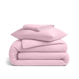 Підліткова постільна білизна муслін з простирадлом на резинці BABY BLUSH CS1 COSAS (2200000007247)