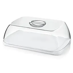 Блюдо для закусок Guzzini Forme Casa з кришкою білий (13875011)