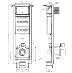 Инсталляция для унитаза Roca Eko Frame A89P10T010 - мініатюра 2