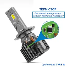 Світлодіодна лампа Cyclone Type-41 H27 5700K Cyclone (НФ-00001542) - мініатюра 4