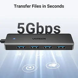 USB-хаб Ugreen CM219 (35574) [165605] - мініатюра 4
