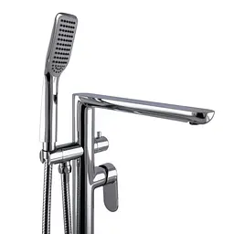 Змішувач для ванни TOPAZ BARTS TB 07113R-H36 латунний підлоговий з душем - мініатюра 6