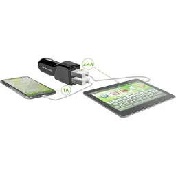 Зарядний пристрій Defender UCA-34 2xUSB, 5V / 3.4A (83834) - миниатюра 3
