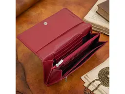 Жіночий гаманець натуральна шкіра Cortina 5048 rosso Червоний 17,5x10x2,5 см TONY PEROTTI acs0032571 - мініатюра 2