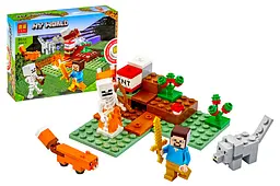 Конструктор Minecraft Пригода в тайзі 80 деталей