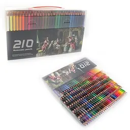 Набір олівців Watercolor Bambi QB-05885-210 в наборі 210 штук
