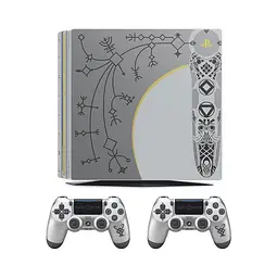 Консоль Sony PlayStation 4 Pro 1TB CUH 71 God of War Day 1 Limited Edition обслугована + 2 Геймпада бездротових DualShock 4 + гарантія Б/В