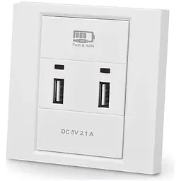 USB розетка REAL-EL Розетка USB (CW-202)