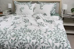 Комплект постільної білизни із компаньйоном Tag Tekstil S539 King Size (Євро maxi) - мініатюра 3