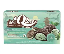 Моті QLove Choco Mint Cookie Mini Mochi 80г - мініатюра 3