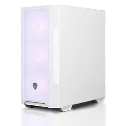 Комп'ютер Dragon Lucky Snow Powered_by MSI (RTX 5080 + R7 7700-WH) White / AMD Ryzen 7 7700 (3.8-5.3), 8 ядер / NVIDIA GeForce RTX 5080 / 32 ГБ (DDR5) / 1024 ГБ (SSD) - мініатюра 4