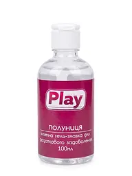 Їстівний оральний лубрикант Play на водній основі для мінета та кунілінгусу