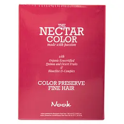 Шампунь "Стійкість кольору" для тонкого та нормального волосся Nook THE NECTAR COLOR 10 мл