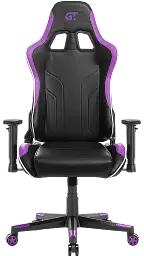 Геймерське крісло GT Racer чорне з фіолетовим (X-2528 Black/Purple) - мініатюра 4