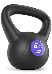 Гиря вінілова Hop-Sport 6кг HS-PB006KB - мініатюра 2