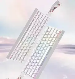 Ігрова дротова клавіатура Madlions MAD 60 HE RGB 60% Hall-Effect, Білий - мініатюра 3