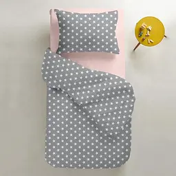 Підковдра дитяча Cosas Big Star 110х140 см (StarsB_Grey_140q) - мініатюра 4