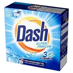 Пральний порошок Dash Alpen Frische 1.17 кг