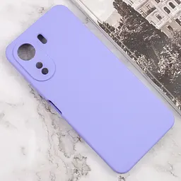 Чохол Silicone Cover Lakshmi Full Camera (AA) для Oppo A60 4G Бузковий / Dasheen - мініатюра 2