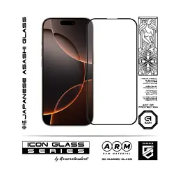Скло захисне Armorstandart Icon 3D Apple iPhone 17 / 16 Pro (ARM86213) - мініатюра 2