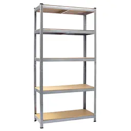 Стелаж 4P StrongShelf 180X60X30см оцинкований, навантаження 150кг/полицю - мініатюра 1
