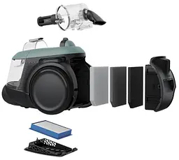 Пилосос Electrolux EL61C2OG (6856902) - мініатюра 3