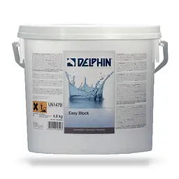 Комбінований засіб для знезараження води басейну Delphin Easy Block, 4,8 кг