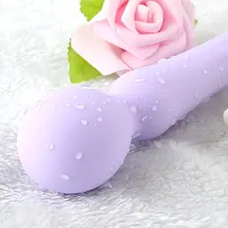 Вібромасажер Zalo Confidence Pre-Heating Wand Massager 22.5 см фіолетовий - мініатюра 6