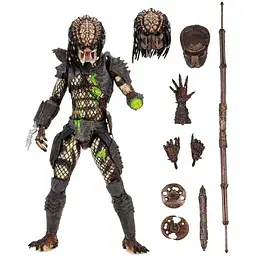 Фігурка Neca Хижак Predator Ultimate Battle Damaged City Hunter 18 см WST N P UBDCH
